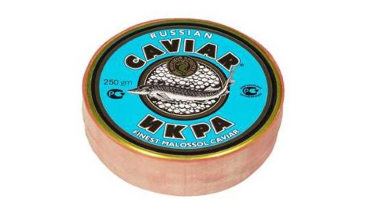 Икра черная осетровая